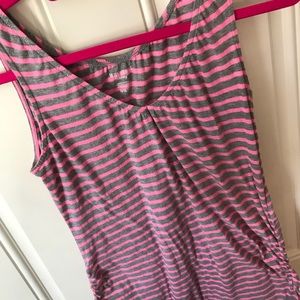 Motherhood pull down nursing and maternity tank